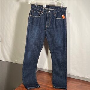 Levi’s. Dark blue, NWT, slim tapered 512, sz34x32
